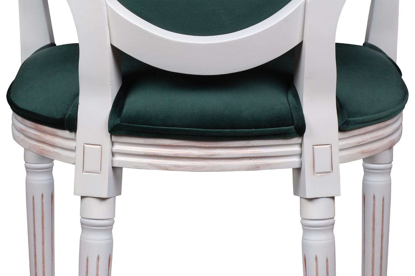 фото Мягкий стул с подлокотниками Volker Arm Green