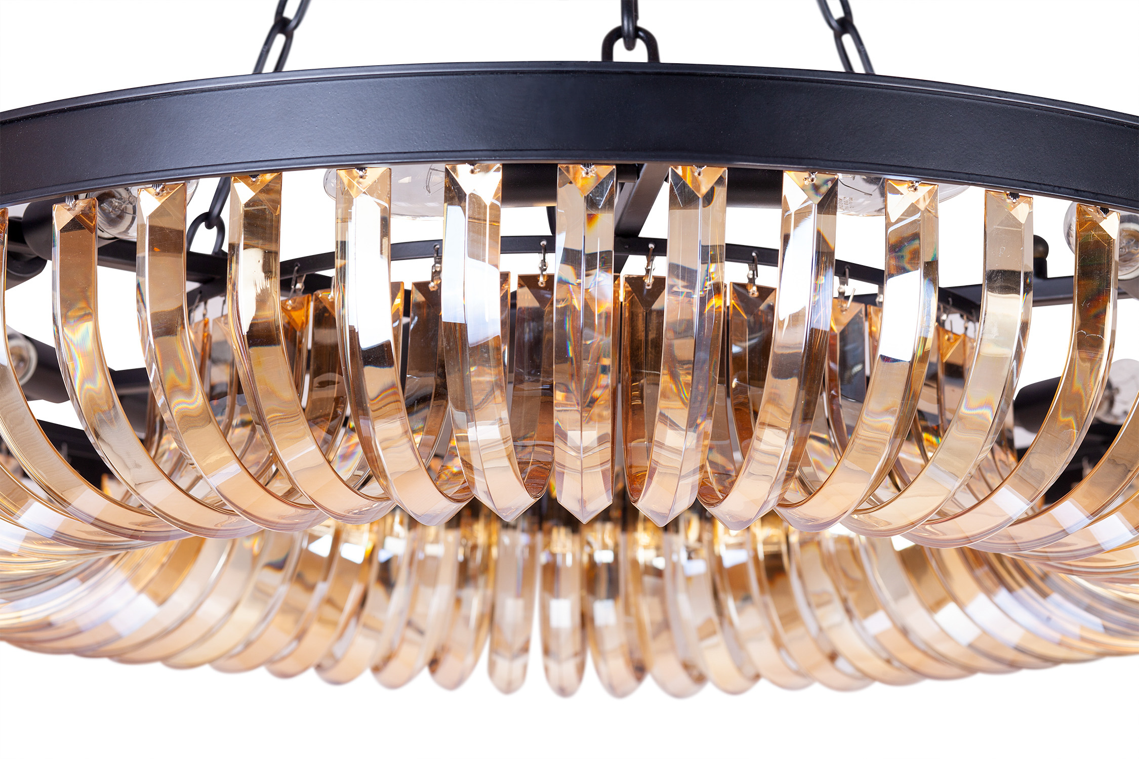 заказать Люстра Terra Black Amber D80