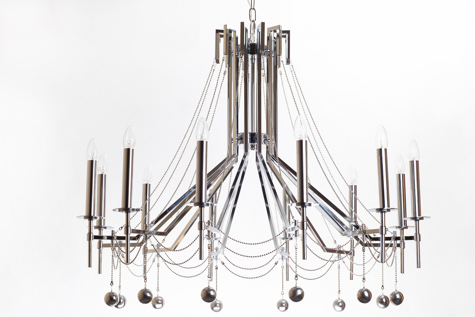 Люстра Rocco Silver 12 в интернет-магазине