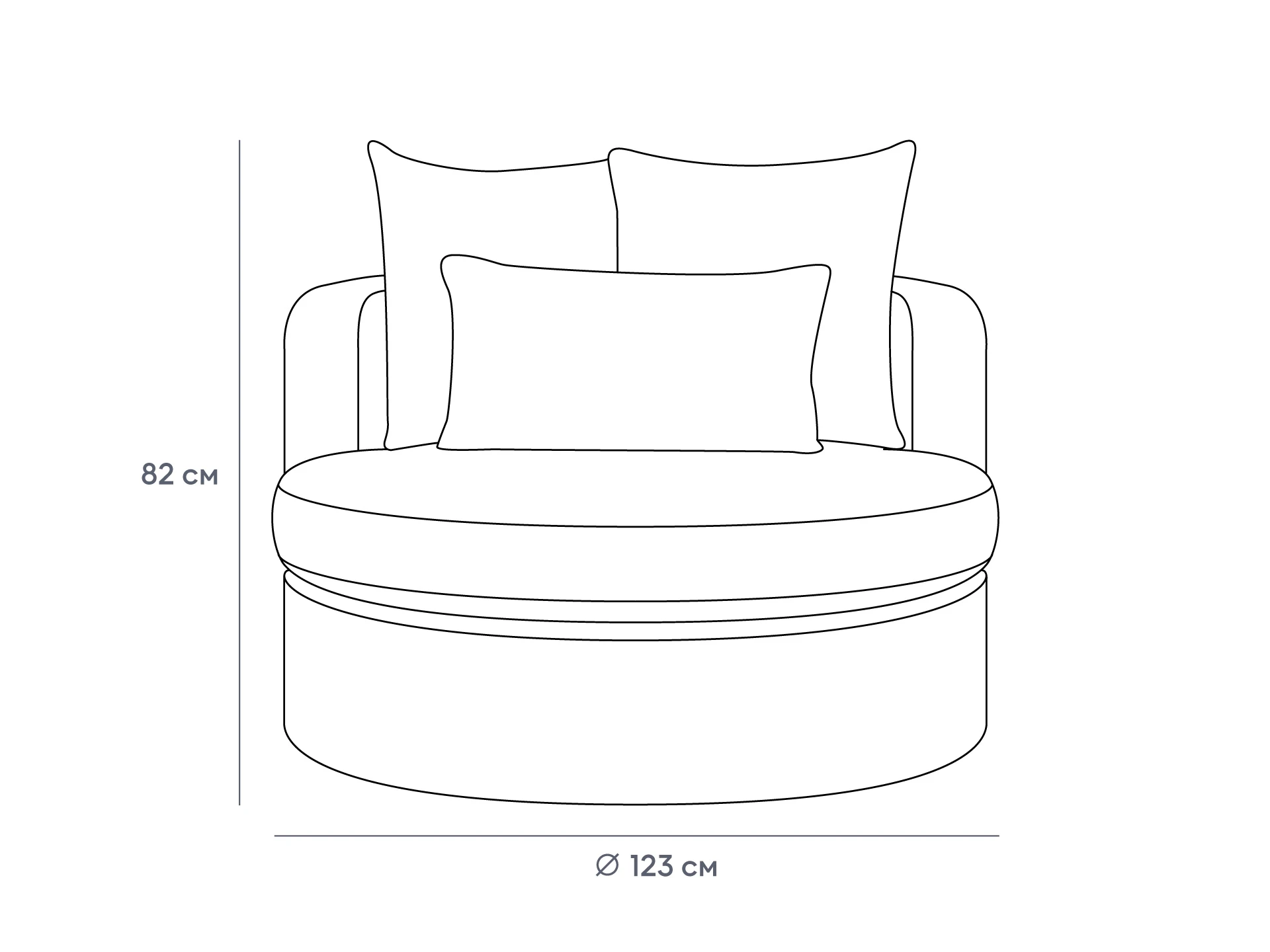 заказать Кресло Forli в интернет-магазине