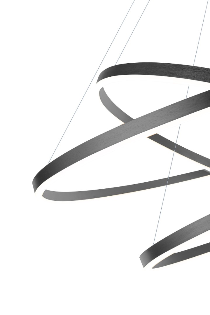 заказать Люстра Orblaze 3 rings 1000 black