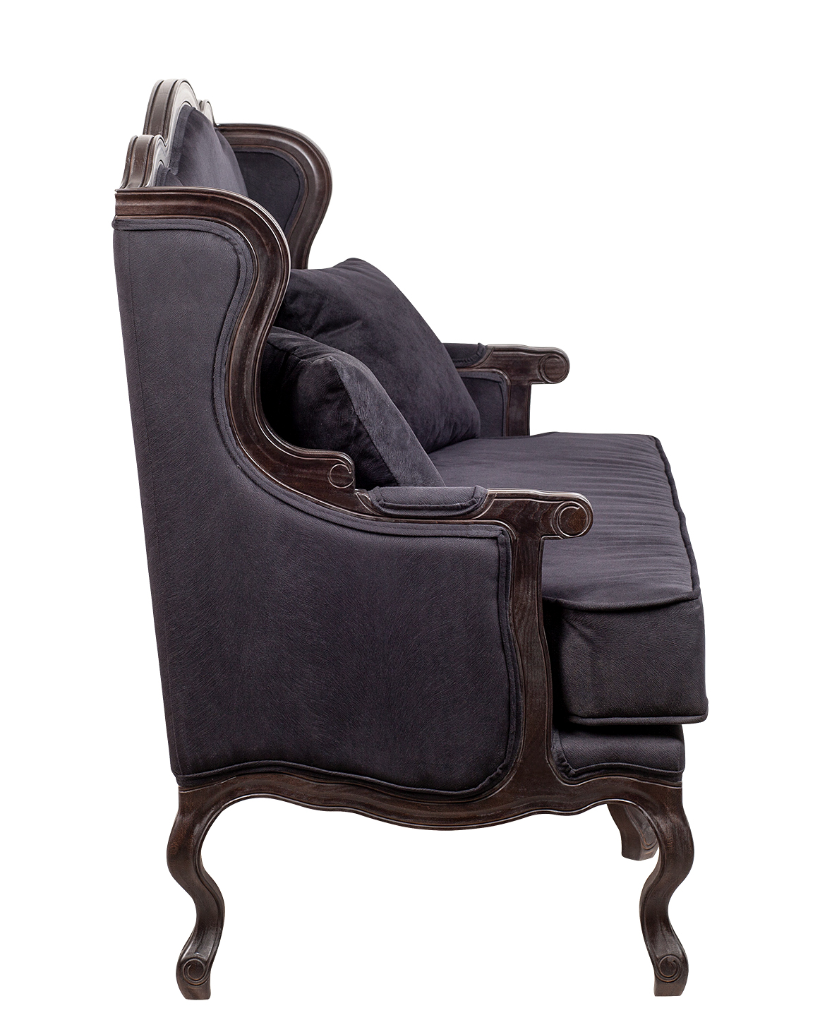 заказать Двухместный дизайнерский диван Brody Double Black