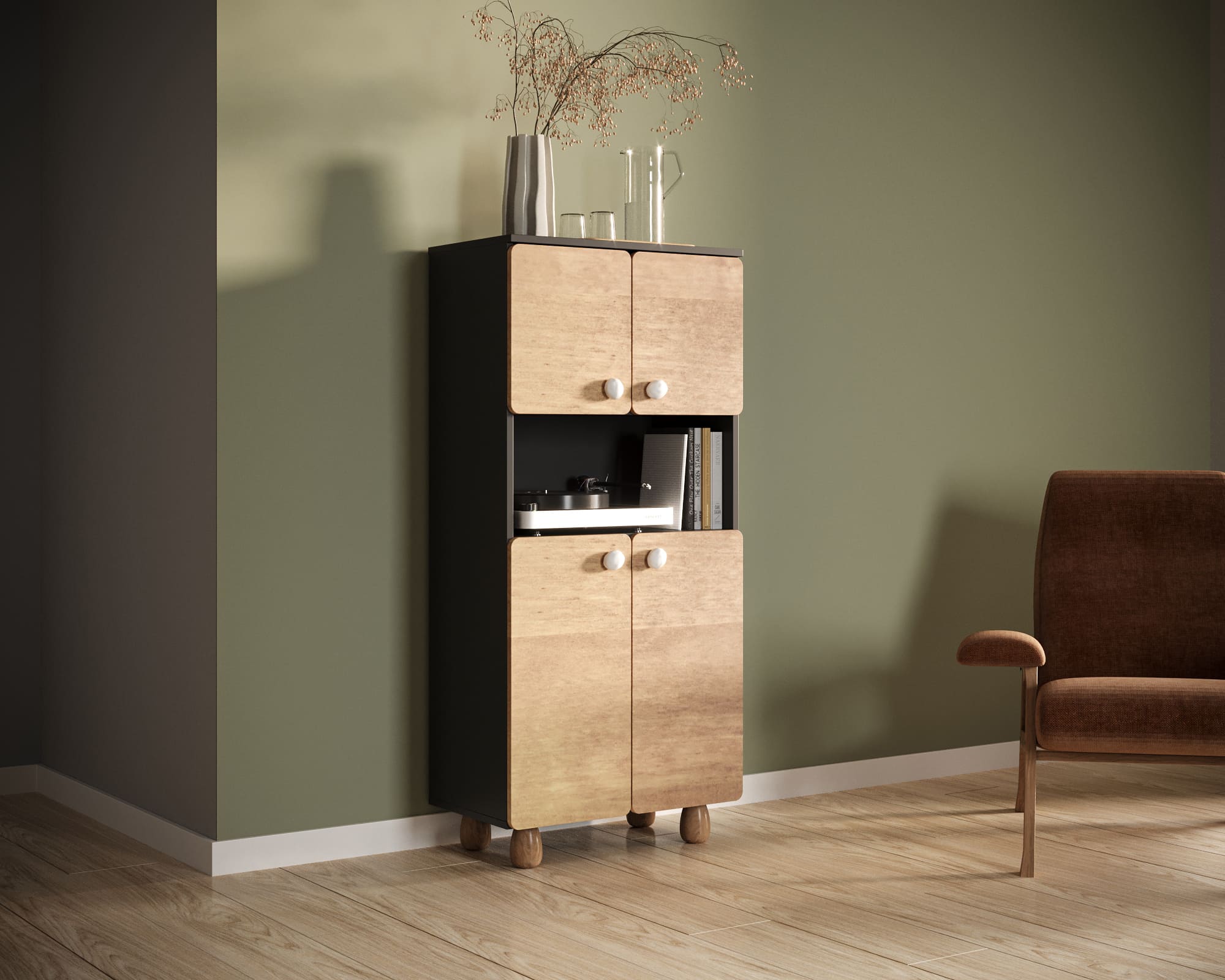 заказать Малый шкаф с дверками "Split" SP12 в Москве заказать Малый шкаф с дверками "Split" SP12