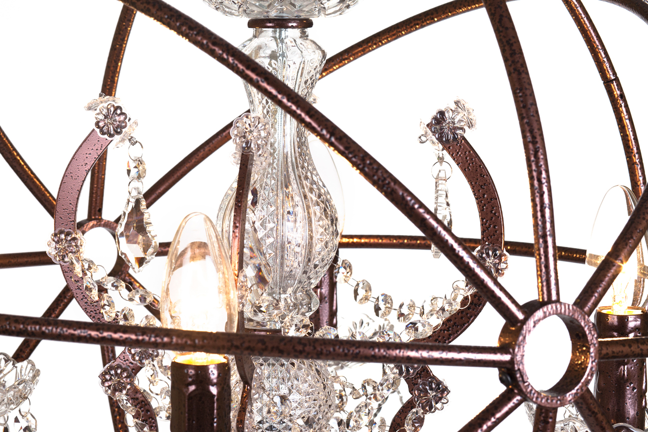 фото Люстра Foucault'S Orb Crystal D50