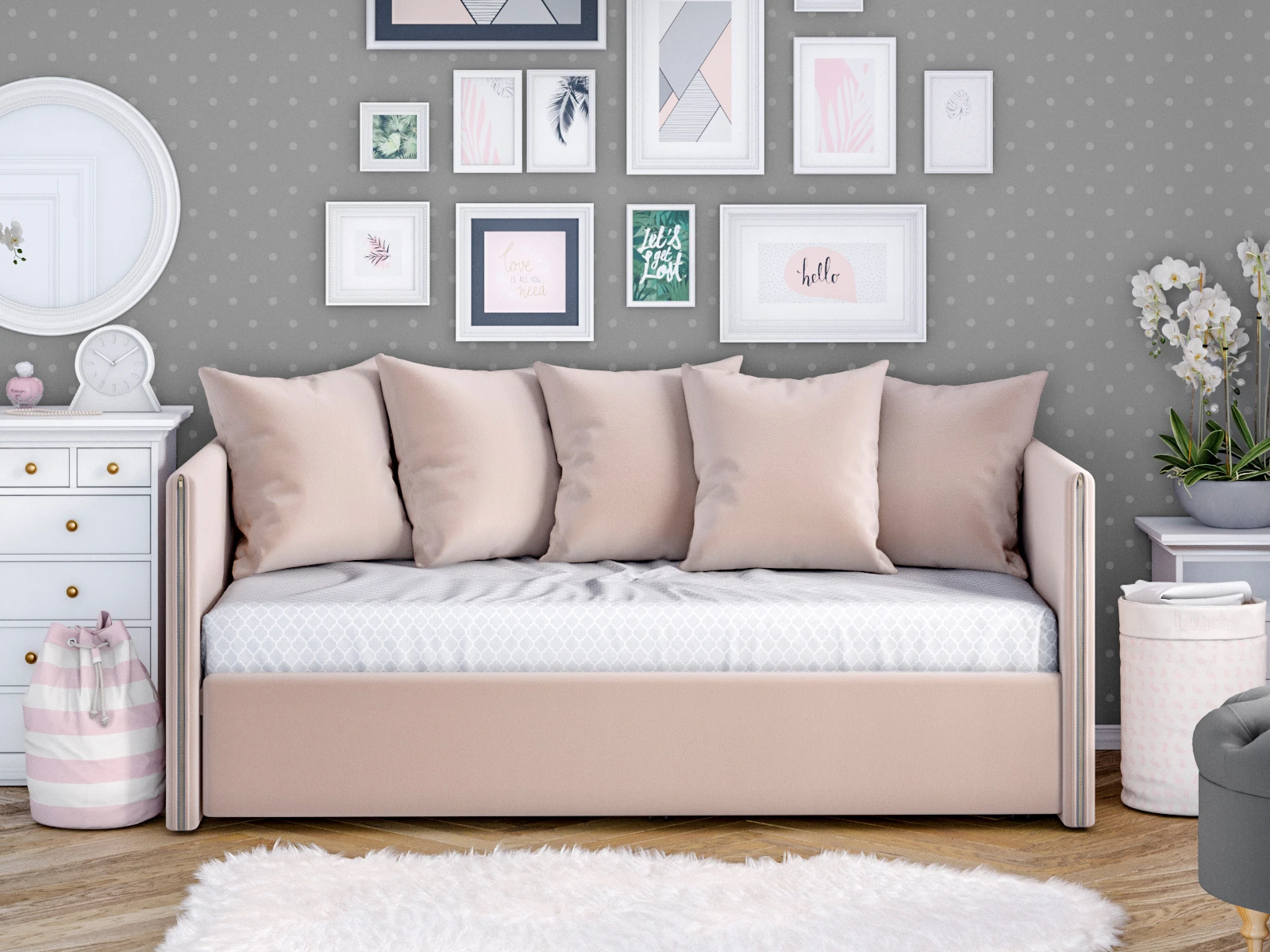 стильные Кровать-кушетка Milano