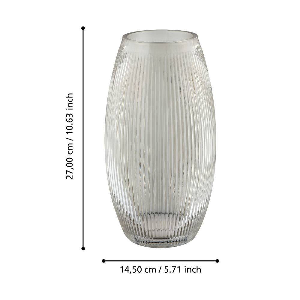 421228 Ваза декоративная AMBALABE, H270, ?145, стекло, прозрачный в интернет-магазине в Москве 421228 Ваза декоративная AMBALABE, H270, ?145, стекло, прозрачный в интернет-магазине