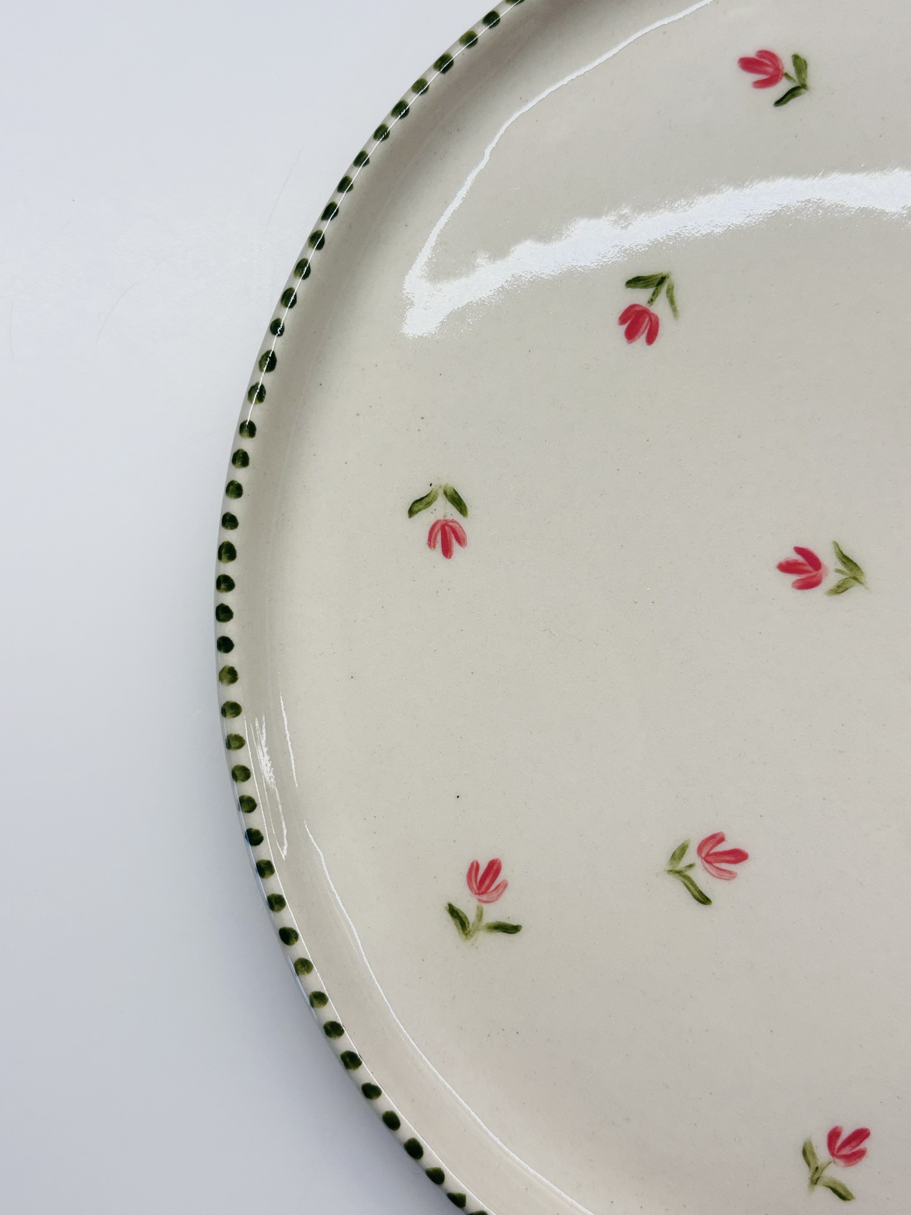 купить Тарелка "Цветочная" диаметр 19см в Москве купить Тарелка "Цветочная" диаметр 19см