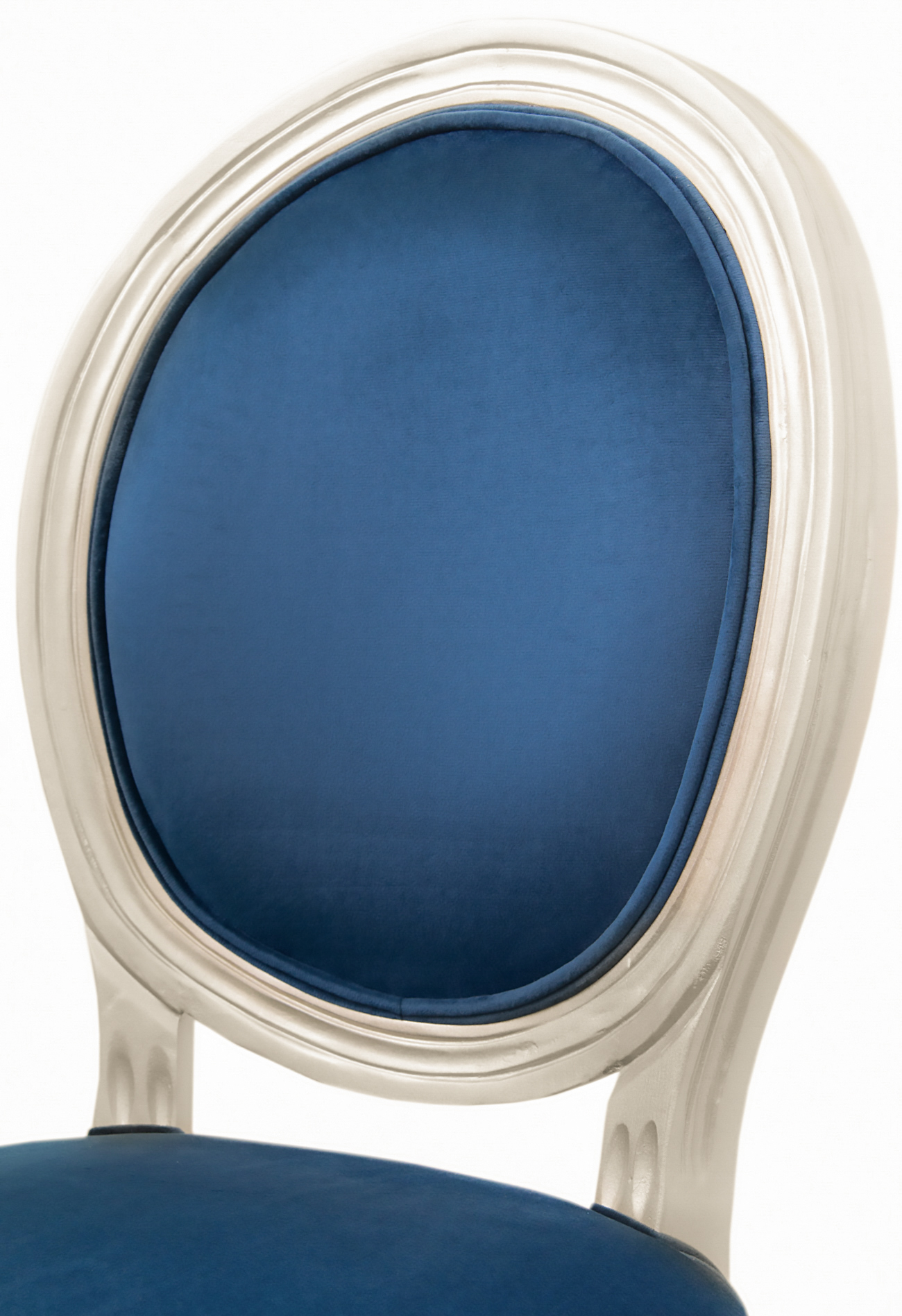 фото Стул Volker Blue Silver