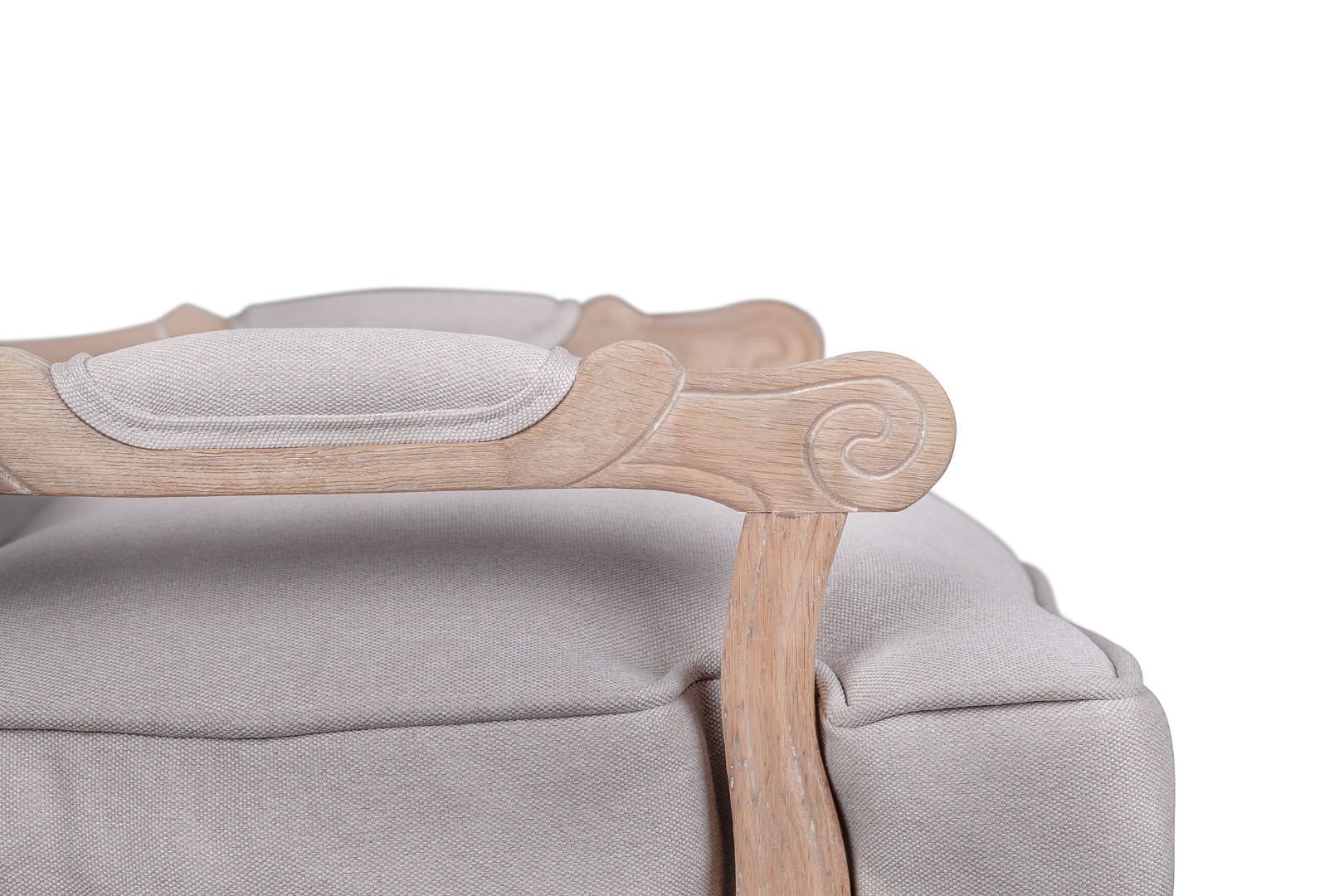 Кресло с подлокотниками Nitro Beige в интерьере