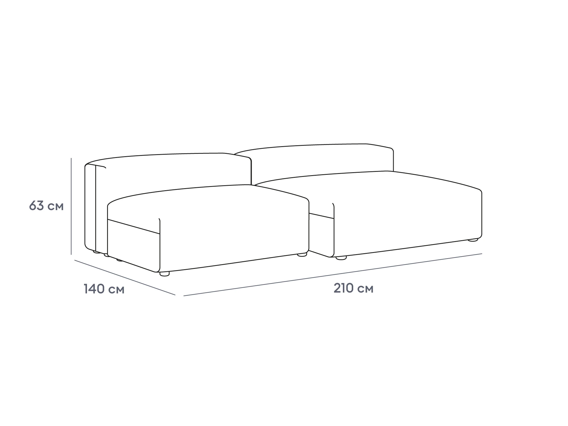 Модульный диван Sorrento в интерьере