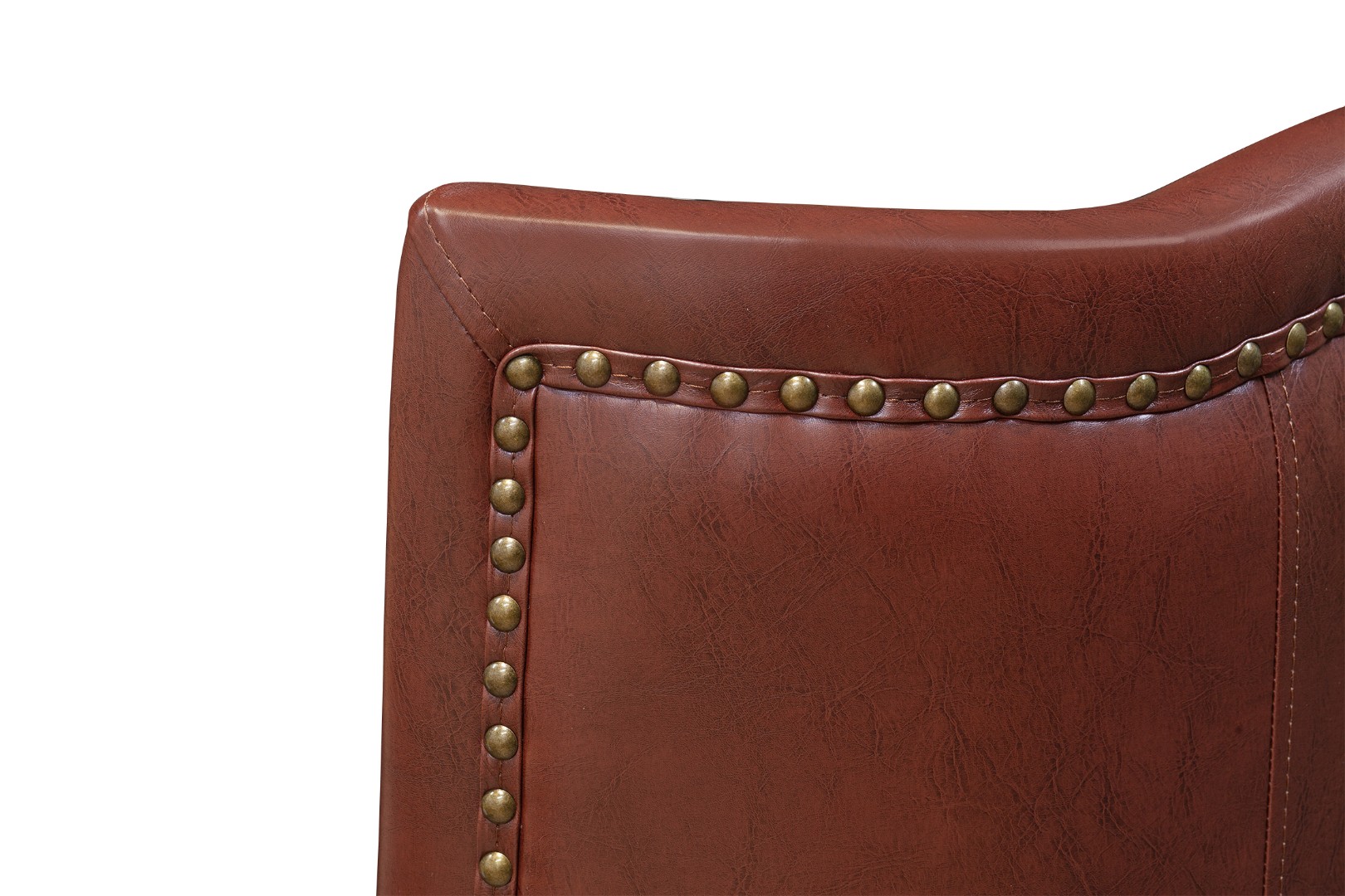 Кожаное кресло каминное Chester Brown V2 в интерьере