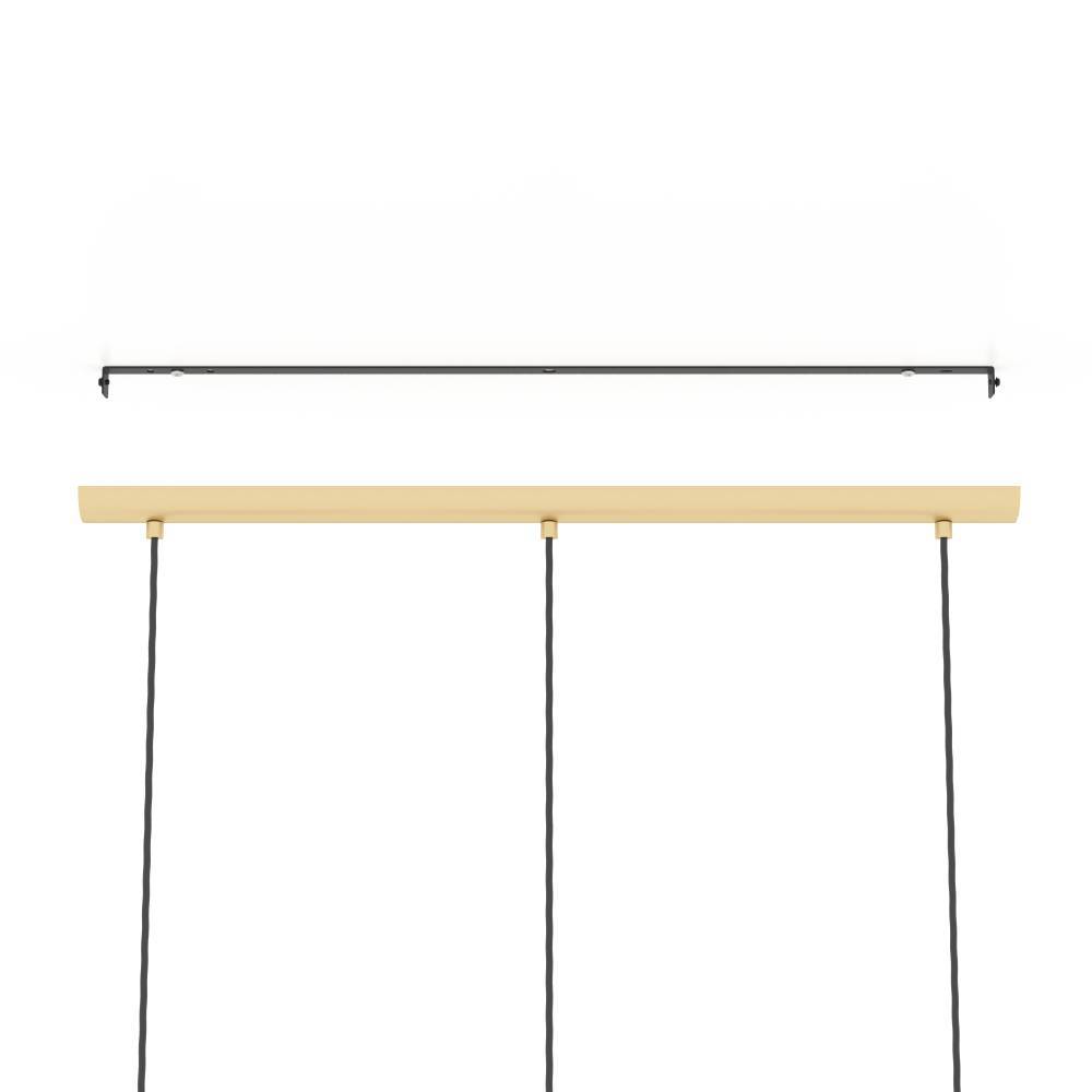 43909 Люстра CARLTON, 3X60W (E27), L805, B205, H1100, сталь, золотой в интернет-магазине