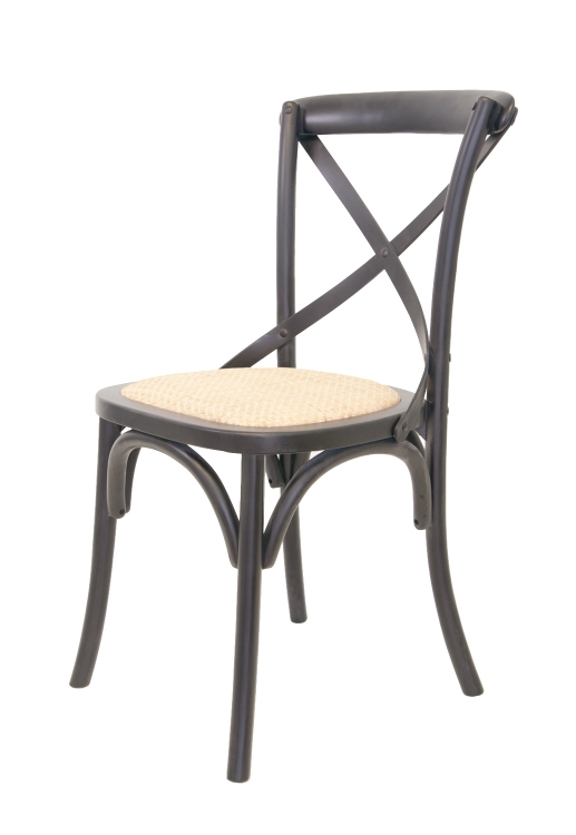 Стул Cross Back Black в интернет-магазине в Москве Стул Cross Back Black в интернет-магазине