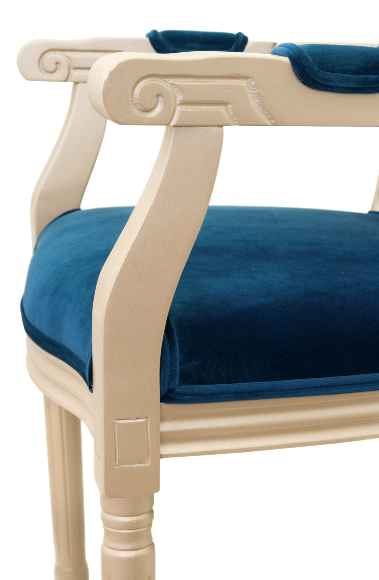 фото Мягкий стул с подлокотниками Volker Arm Gold в Москве фото Мягкий стул с подлокотниками Volker Arm Gold