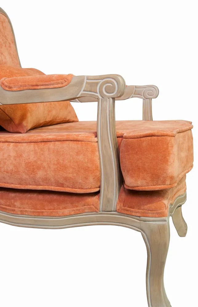 фото Мягкое полукресло с подлокотниками Nitro Orange