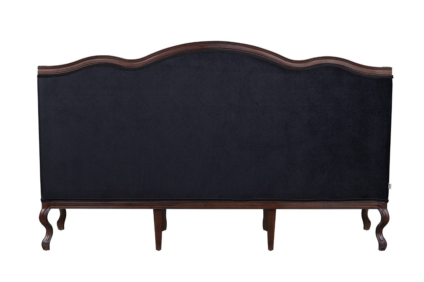 Прямой трехместный диван Brody черный в интернет-магазине в Москве Прямой трехместный диван Brody черный в интернет-магазине