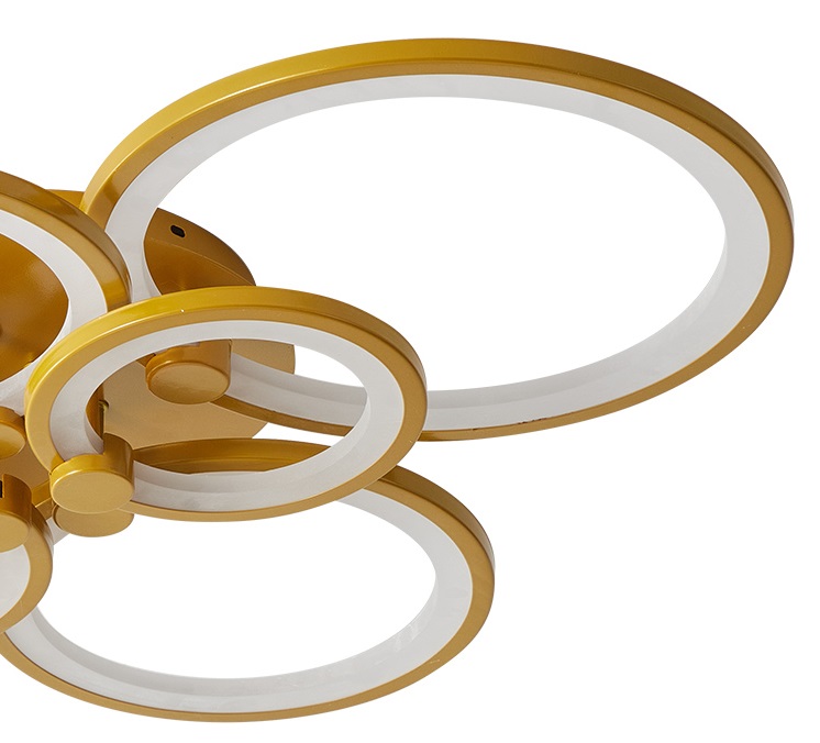 купить Светильник Oris 6 rings gold в Москве купить Светильник Oris 6 rings gold