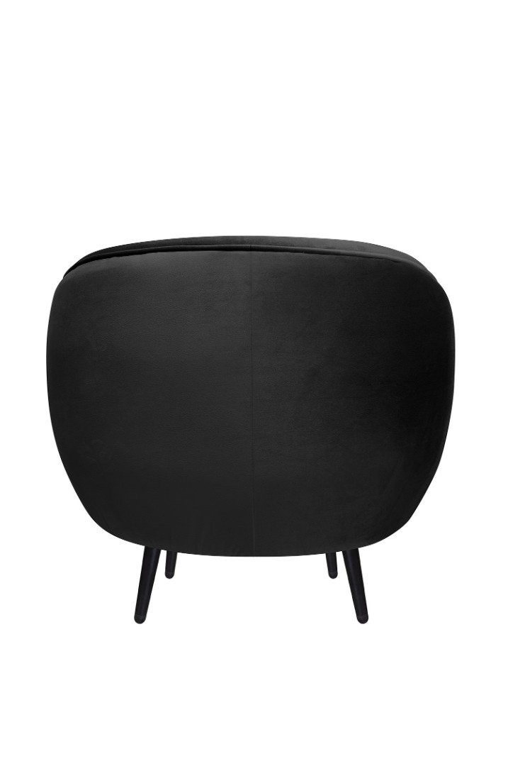 Мягкое кресло для гостиниц Small Benee Black V2 в интернет-магазине