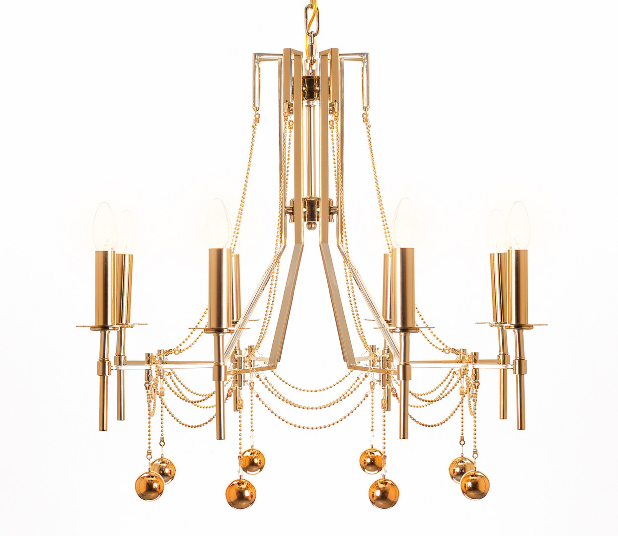 Люстра Rocco Gold 8 в интернет-магазине в Москве Люстра Rocco Gold 8 в интернет-магазине