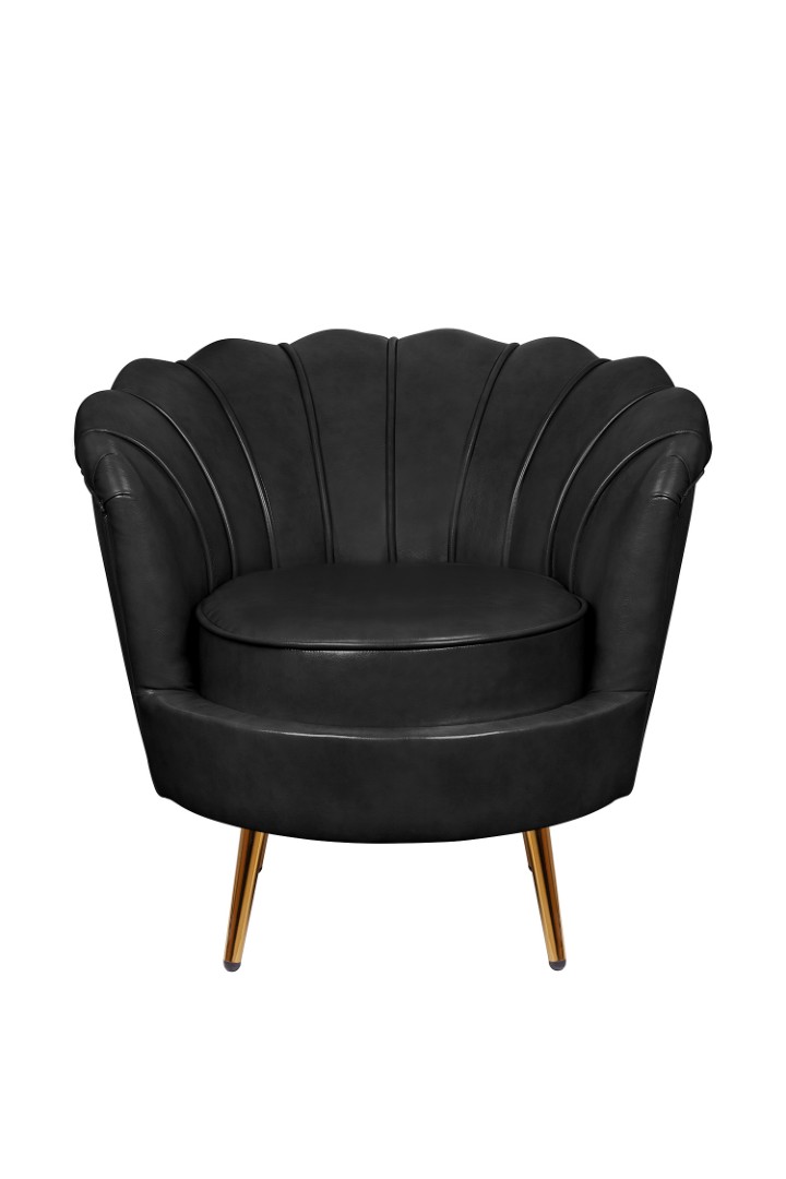 Низкое кресло Pearl Black V2