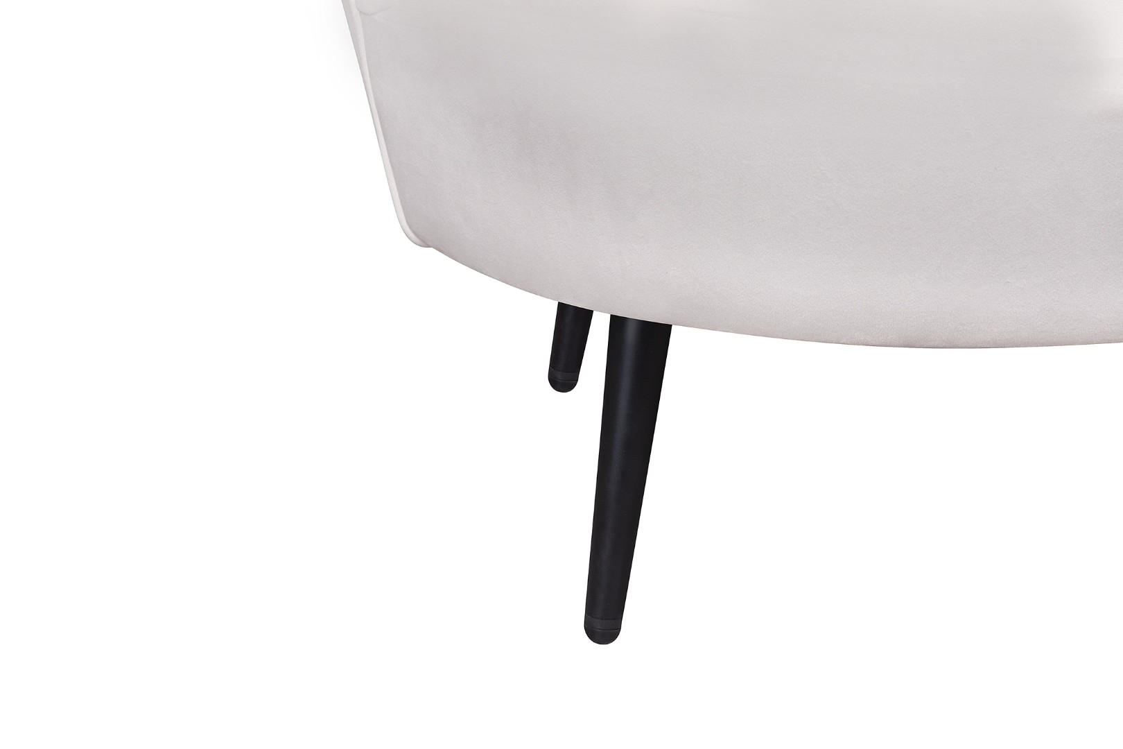 фото Диван ракушка Pearl Double Beige на черных ножках в интерьере в Москве фото Диван ракушка Pearl Double Beige на черных ножках в интерьере