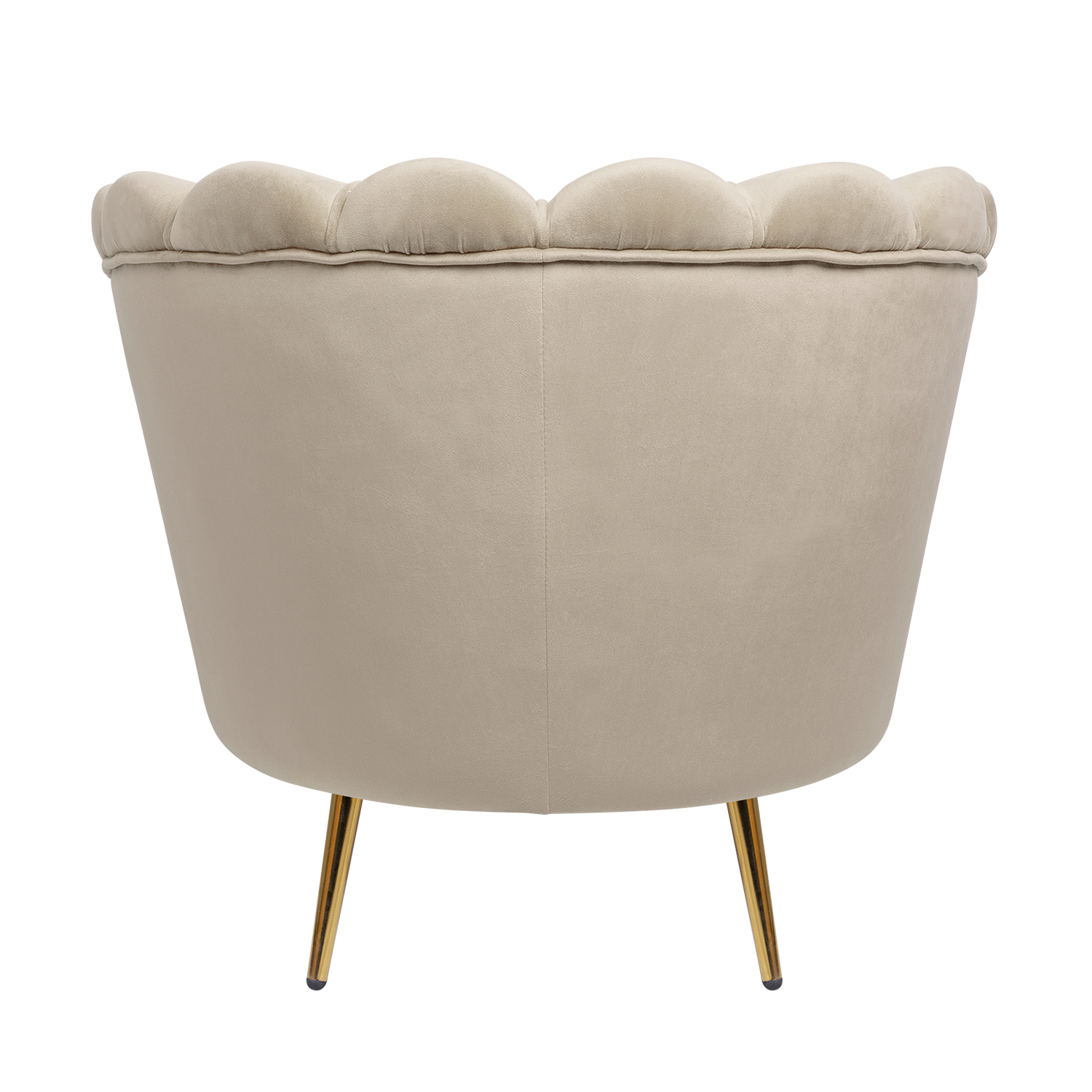 Низкое кресло ракушка Pearl Taupe в интернет-магазине