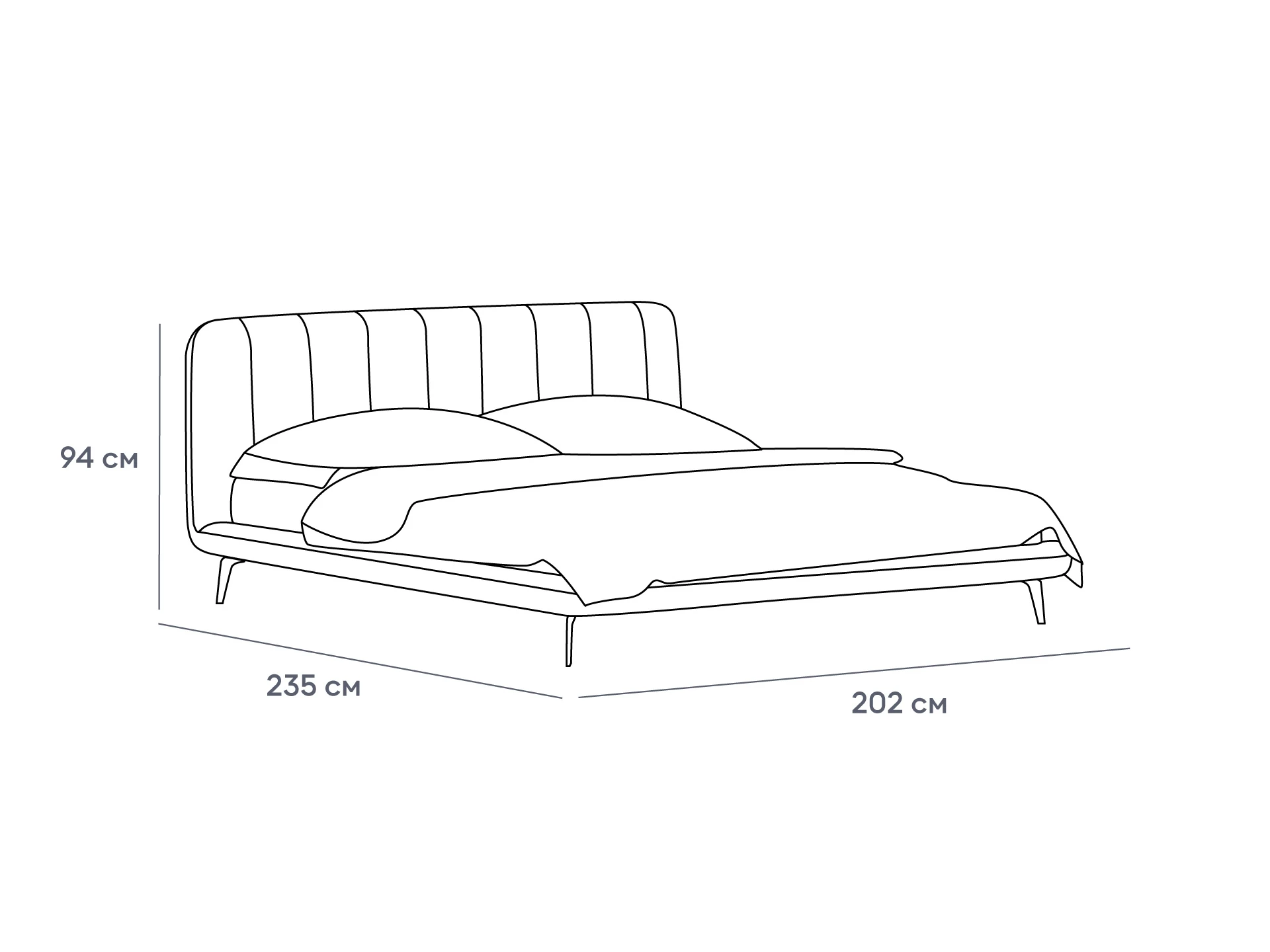 купить Кровать Amsterdam в интернет-магазине