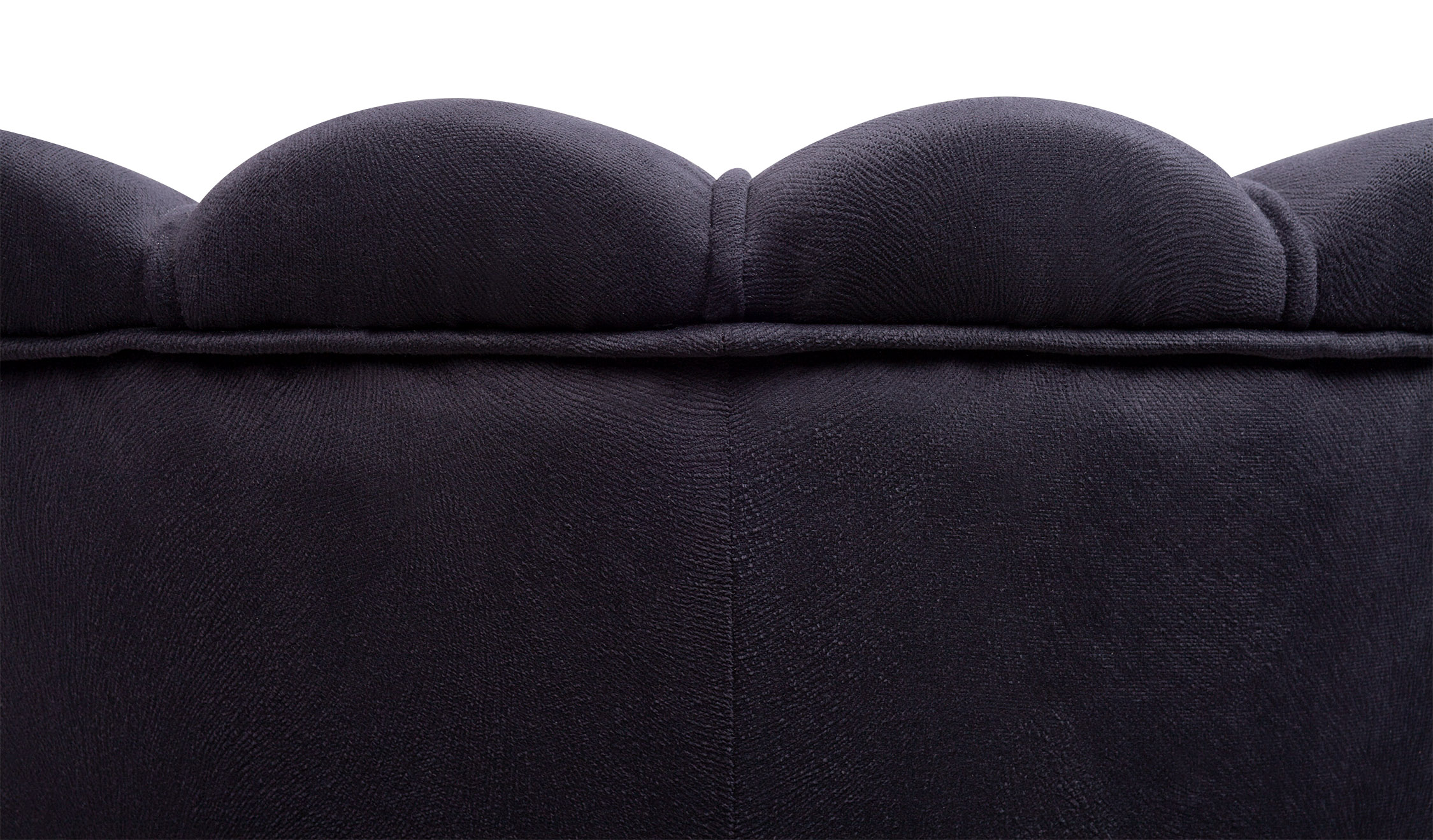 фото Низкое кресло ракушка Pearl Black