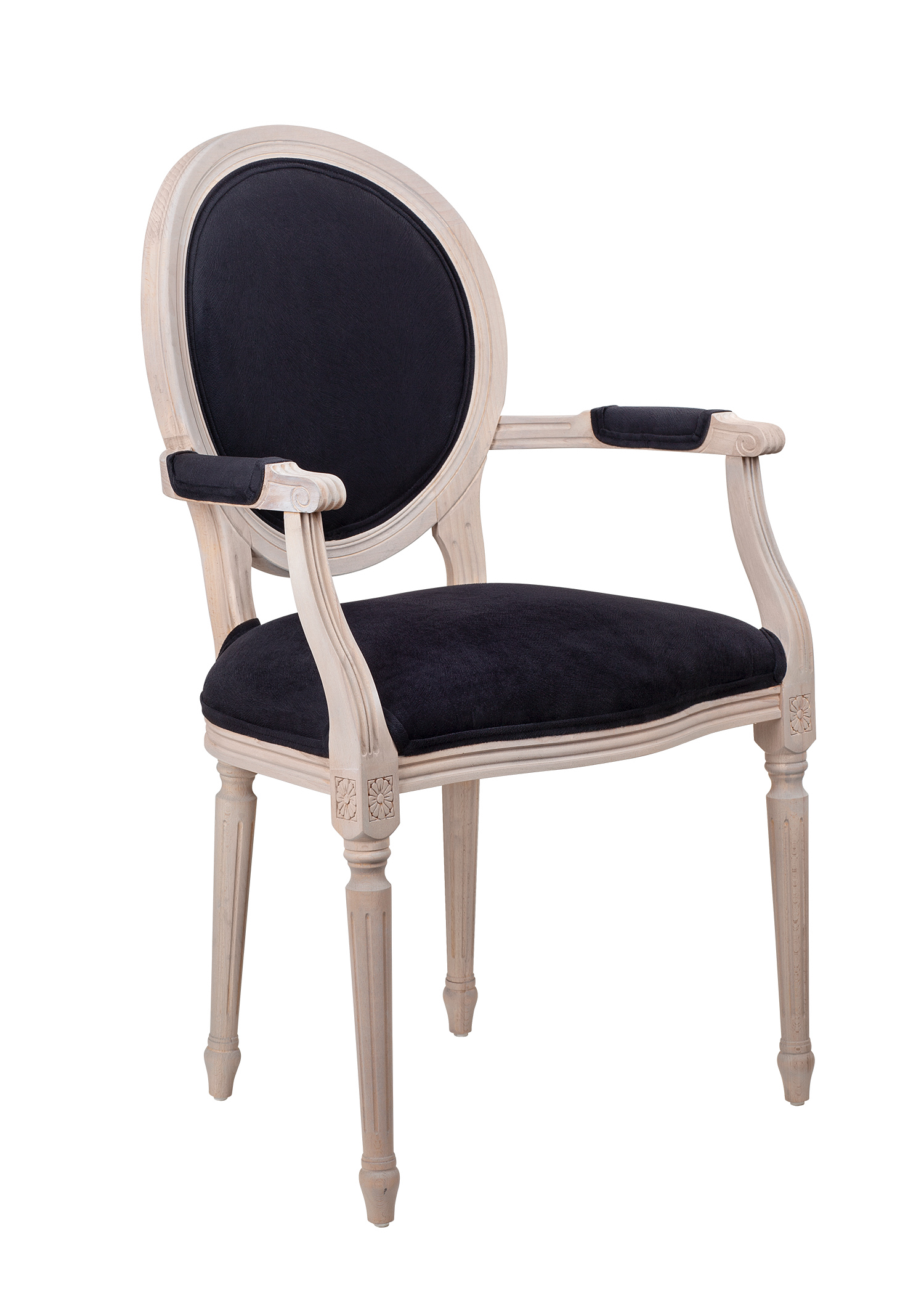 купить Мягкий стул с подлокотниками Delo Arm Black Velvet в Москве купить Мягкий стул с подлокотниками Delo Arm Black Velvet