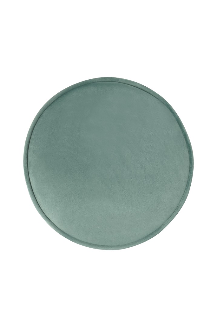 заказать Пуф Pearl Adorn Green на черных ножках