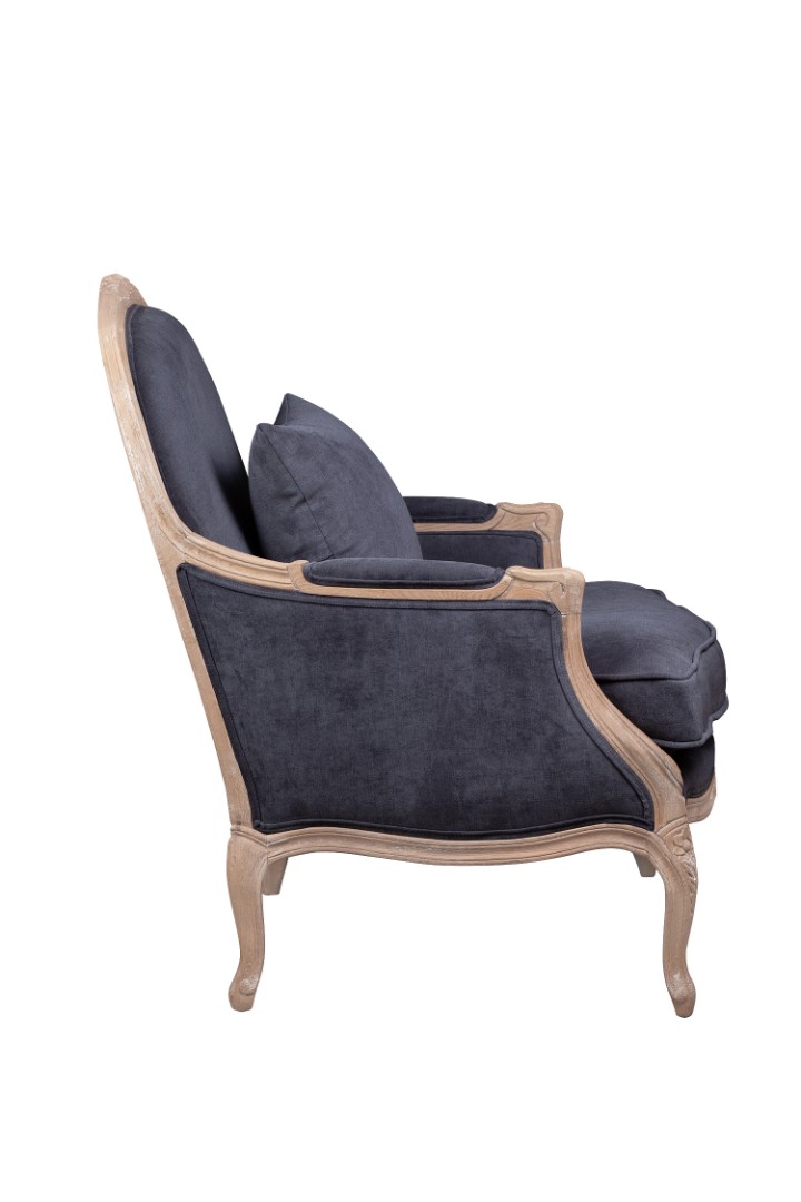 заказать Мягкое кресло с подлокотниками Aldo Black