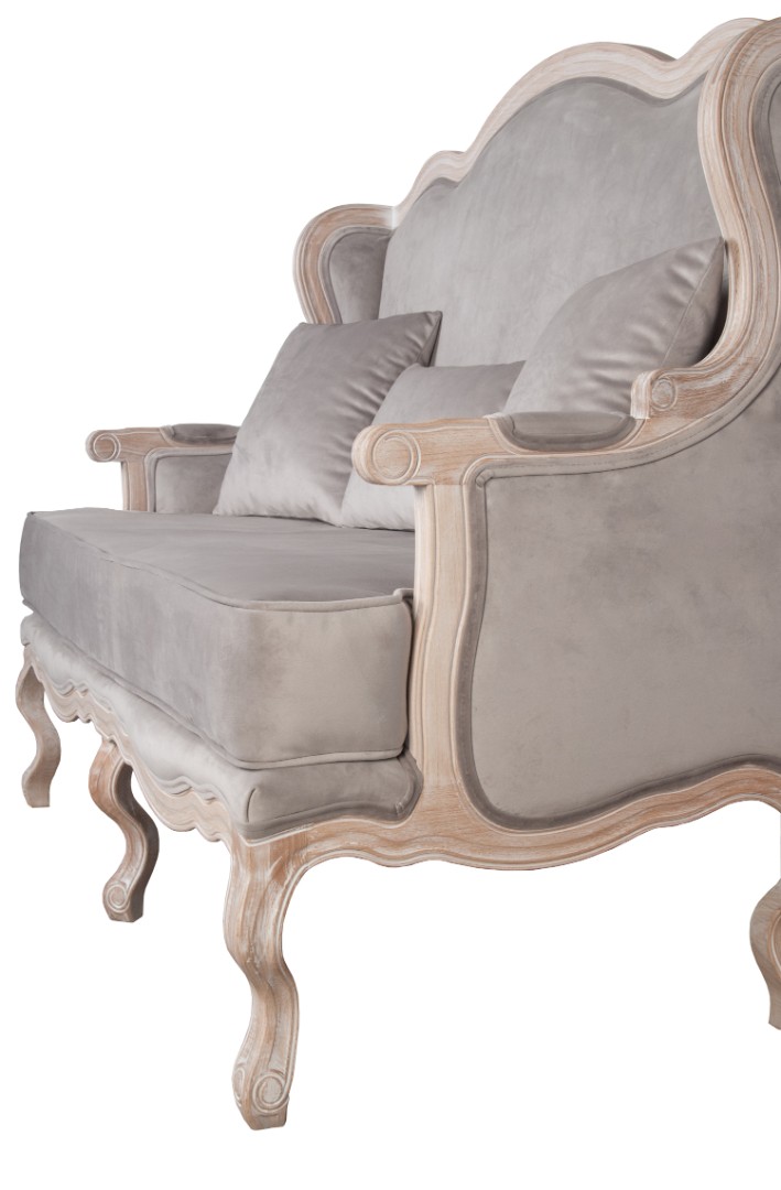 заказать Двухместный дизайнерский диван Brody Double grey