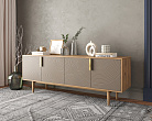Комод под TV с четыремя дверками "Line" R21/beige №2