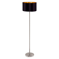 Торшер (напольный светильник) MASERLO с ножным выключателем 95169