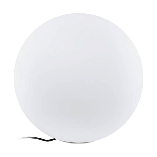 Уличный напольный светильник MONTEROLO-Z, E27, 1X9W, IP65, H300, ?300, пластик, белый