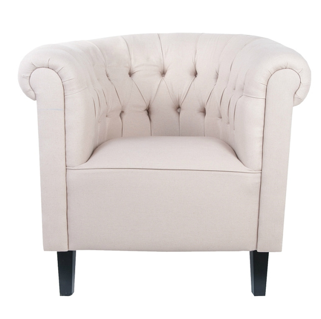 Низкое кресло Swaun Beige