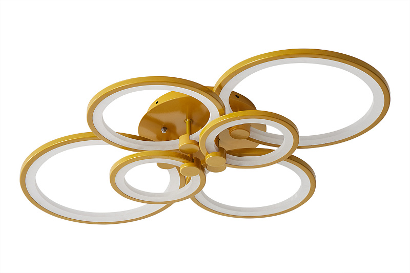 Светильник Oris 6 rings gold в Москве Светильник Oris 6 rings gold