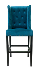 Дизайнерский барный стул Skipton Blue Velvet в Москве
