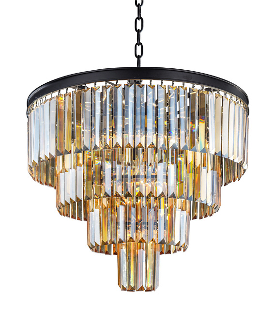 Люстра Odeon 4 Rings Amber в Москве Люстра Odeon 4 Rings Amber