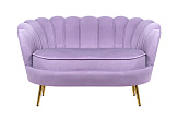 Диван ракушка Pearl Double Purple №0