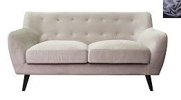 Диван с мягкими подлокотниками Albert 8 цвет синий