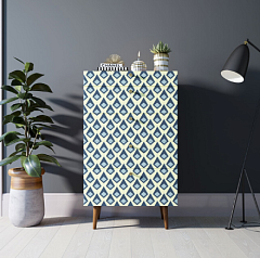 Комод высокий "Berber" принт 13 арт BB10/Print_13