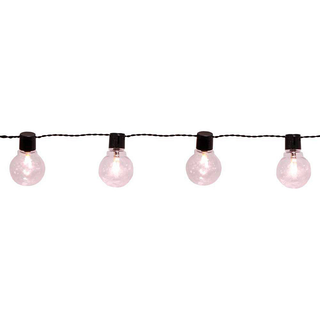 Уличные огоньки PARTAJ, LED 16X0,064W, IP44, L4500, B60, H95, пластик, черный/пластик, полупрозрачный