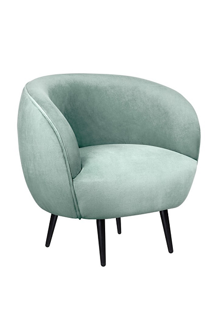 Мягкое кресло Benee Green на черных ножках в Москве Мягкое кресло Benee Green на черных ножках
