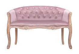 Двухместный дизайнерский диван Kandy Double Pink Velvet в Москве