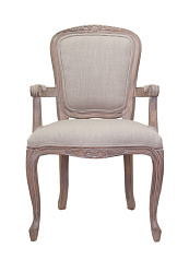 Мягкий стул с подлокотниками Gran Arm Beige в Москве