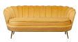 Дизайнерский диван Pearl Triple Yellow