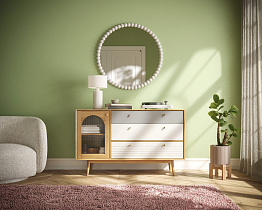 Комод "Pollo" с ящиками и дверками арт. POL07