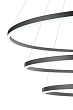 Люстра Orblaze 3 rings 800 black №9