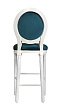 Дизайнерский барный стул Filon Blue and White №3